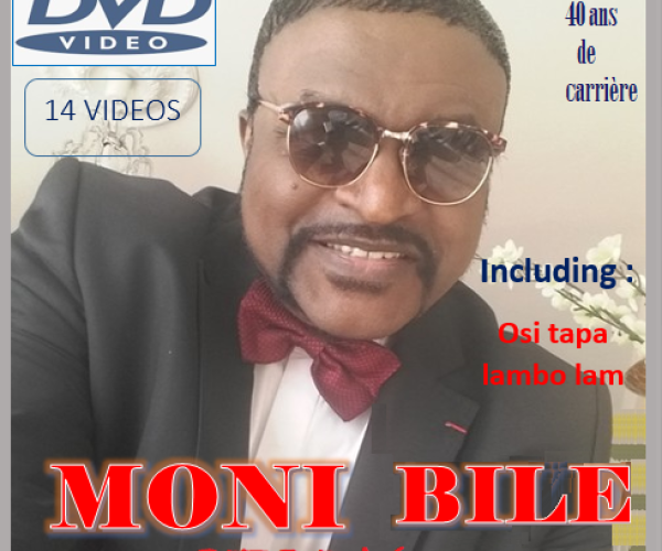 DVD 14 Vidéos MONI BILE 40 ANS